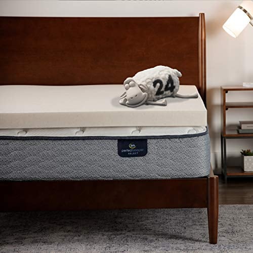 Serta CopperGel Memory Foam Matratzenauflage, Queen, Kupfer