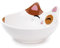 Needzo Cuencos de sopa japoneses de gato lindo, cuenco para cereales, ramen y arroz, gatos en la cocina, utensilios de cocina orientales, 4.75 pulgadas