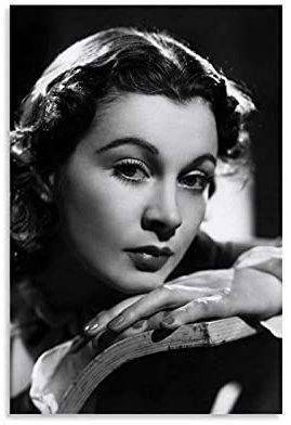 MMMU Schauspielerin Vivien Leigh Poster, dekoratives Gemälde, Leinwand, Kunstdruck, Wohnzimmer, Schlafzimmer, ästhetische Poster, 20 x 30 cm