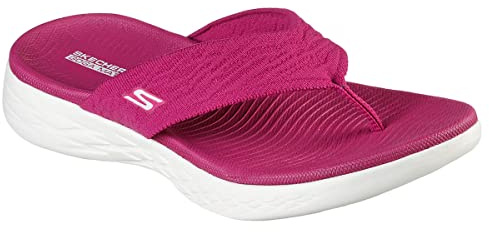 Skechers On The Go 600 Sunny 140037-FUS, Womens flip-flops, purple, 37 EU
