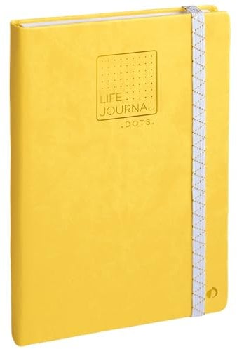 Life Journal 21 Dot gelb: Life Journal Persönlicher Kalender