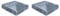 Haven Heritage Fence Post Caps Pyramid Square Galvanised Metal Fence Post Caps - Galvanised Fence Post Caps, Fence Post Caps 4 inch, Fence Post Caps 100mm Suitable for 4 Posts (10)