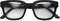 LONDON MOLE Brillen | Heikle Lesebrille | Rechteckige Gläser | Coole Leser | Stilvolle Lesebrille | Herren Damen Unisex | Federscharniere | Mattschwarz | +1,0 Vergrößerung