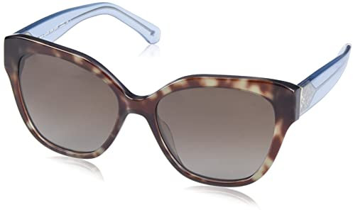 Kate Spade SAVANNA/G/S IPR Havana Blue Sunglasses Woman Acetate, Cat Eye, 57
