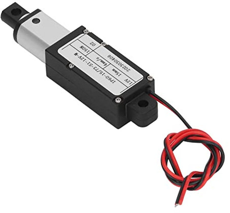Micro actionneur linéaire électrique, 12V 15mm course 150N mini actionneur de mouvement, haute vitesse faible bruit petit actionneur linéaire pour robot bricolage canapé Recliner (Pas de support)