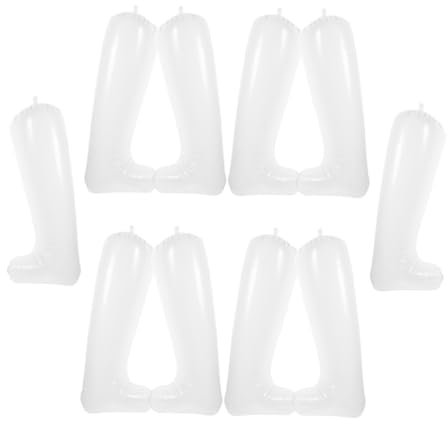 LIFKOME 5 Paia Tutore per scarponi gonfiabile scarpiera portatile modellatore di stivali albero di avvio scarpiere modulo di supporto per l'avvio porta scarponi valigia staffa fermo pvc