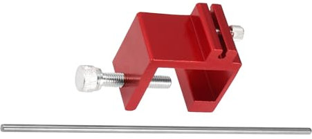 VekAuto 1 Pc Chain Alignment Tool, Sprocket Chain Adjusting Universal for Motor Bike Aluminum Alloy Red