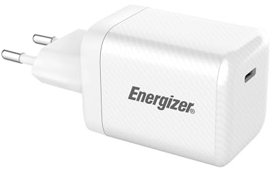 Energizer Schnellladegerät 45 W USB-C, GaN Tech, Power Delivery für Samsung S24 Ultra/S24 Plus/S23+/S23 Ultra/S23 FE/S22, A54 A25 A34 A53 A33 A23 5G Galaxy Note 20,Z Fold 4 5, Tab S7 S8 S9