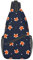 skdjowu Kawaii Monkey Sling Bag für Herren und Damen, Mehrzweck-Umhängetasche, verstellbare Schultertasche, Brusttaschen, Fox Head, One size