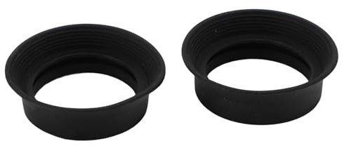 2-teilige Okular-Augenmuscheln, Okularabdeckung aus Weichem Gummi, Zubehör für das Zielfernrohr, Augenschutzkappen für 28-32-mm-Mikroskop-Monokular-Binokular-Okular