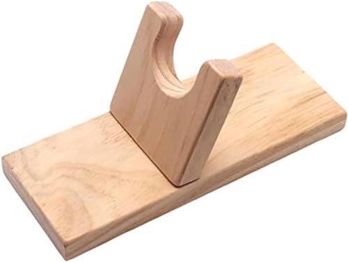 Hot Glue Holder, Wood Non-Slip Hot Melt Glue Stand, Hot Melt Glue Base, Craft Room Organizer