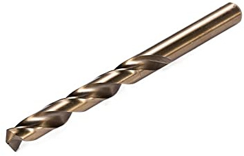 FonFou 10-teiliges Drillforce Tools M42-Bohrer-Set, HSS-CO-Bohrer-Set 0,5–6,9 Mm, for Bohren Auf Gehärtetem Stahl, Gusseisen Und Edelstahl(0.9mm 10pcs)