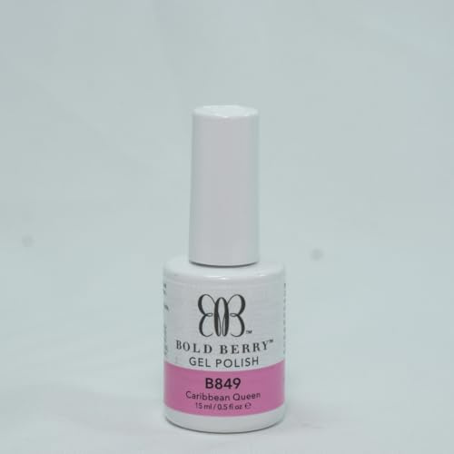 Bold Berry - B849 - Caribbean Queen - 15 ml - Soak Off Gel Nail Polish
