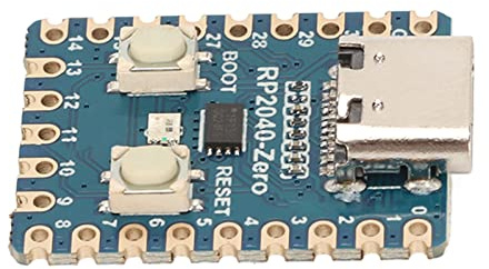 Cuifati RP2040 -Entwicklungsboard, Dual-Core-ARM-Cortex-M0+-Prozessor, 29 GPIO-Pins-Mikrocontroller-Board, Typ, Mehrere Hardware-Peripheriegeräte SPI I2C UART, Benutzerdefinierte Unterstützung