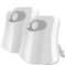 Toilet Night Light Motion Activated 8 Color Changing,Seat Light 2 Modes Light Detection Sensor, Potty Training Light Up,Bathroom Lighting LED Bowl Ligh Fit Any Toilet,White (2-Pack)