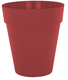 ARTEVASI Vaso Alto Capri 46 cm Rosso Scuro