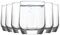 LAV Diamond Trinkgläser Brille - 215ml - Packung Von 6