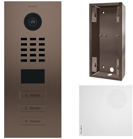 doorbird – Kit d2103bv + a1061 W + sup-d2102bv-d2103bv – Videoportero (IP 3 sonnettes