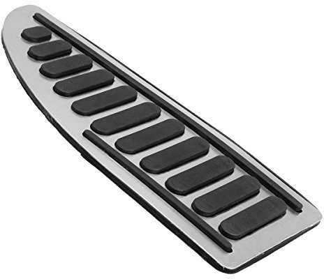 Viviance Foot Rest Footrest Pedal Cover Pad kompatibel mit Ford Focus Fiesta Escape S-Max C-Max