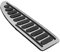 Viviance Foot Rest Footrest Pedal Cover Pad kompatibel mit Ford Focus Fiesta Escape S-Max C-Max