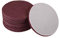 Sourcing Map Nylon Scheuerschwämme, 12,7 cm, 320–400 Körnung, Rot, für Bohrmaschine, Fliesenschrubber, Polierpads