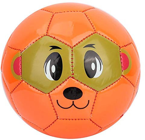 Starbun Kid Soccer Ball Größe 2 - Outdoor Sport Kinder Fußball Fußball Größe 2 Übungssportausrüstung Kids Orange Monkey