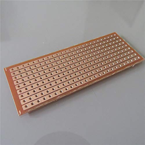 Juego de 10 placas de circuito impreso para veroboard (2,5 x 6,4 cm)
