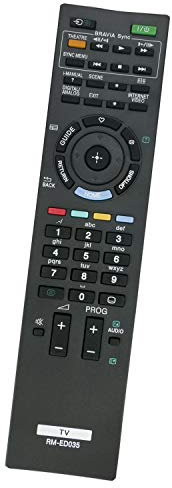 ALLIMITY RM-ED035 Mando a Distancia Reemplazar Apto para Sony LED LCD Bravia TV KDL-46EX505 KDL-46EX501 KDL-40EX700 KDL-40EX505 KDL-40EX710 KDL-46EX705 KDL-40EX503 KDL-40EX500 KDL-40HX705 KDL-46EX503