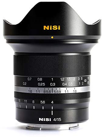NiSi 15mm F4 ASPH Ultra-Weitwinkel Vollformat Objektiv für Sony E-Mount/Nikon Z-Mount/Cannon RF-Mount/Fujifilm X-Mount/Leica/Panasonic LUMIX/Sigma FP L-Mount
