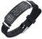 VNOX Medizinische Notfall-Armbänder für Damen und Herren, mit kostenloser Gravur, verstellbar, Edelstahl-Mesh, Notfall-Armbänder, Silikon, Lavastein