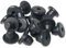 WELWIK 20PCS 8.5mm Floor Bottle Jack Plugs, Flat-Head Horizontal Jack Plugs, Bottle Jack Floor Jack Oil Reservoir Rubber Filler Plug Bung Jack Hydraulic Top Pressure Rod for Oil Reservoir Filler Hole