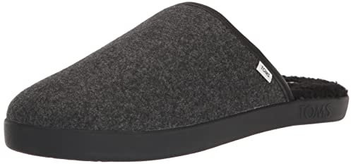 TOMS Herren Harbor Slipper, Double Black, 41 EU