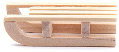 Holz Schlitte 1.5x5x2cm für Krippe