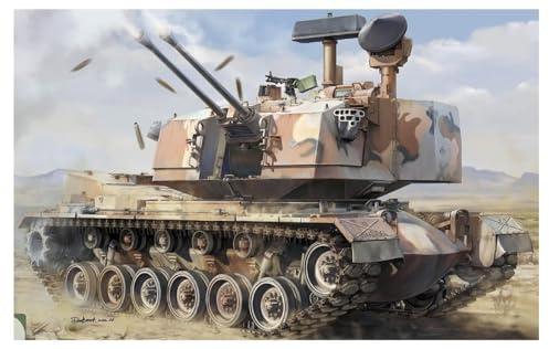 Tacom TKO2160 1/35 US Army M247 Sargent York Anti-Lufttank, Kunststoffmodell