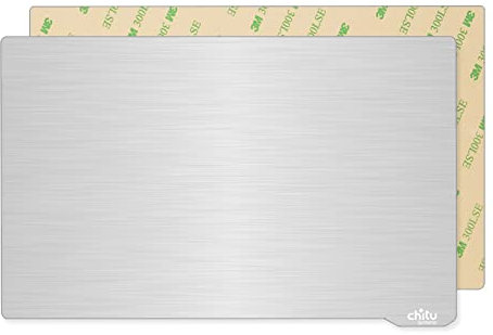 3D Harz Magnetische Flexible Stahlplatte Flexbett 1St., Federstahlblech für Elegoo Mars 3/Mars 3 pro SLA 3D Drucker 150x95.6mm (150x95.6mm, 1)