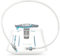 HydraPak Contour Lumbar 1.5L Hydration Reservoir/Wasserblase für Hip und Taille Packs - High-Flow Bite Ventil, auslaufsicher und spülmaschinenfest