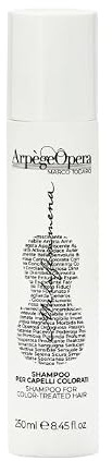 EMSIBETH ARPÈGE OPERA Shampoo per Capelli Colorati 250 ml – Detergente Ultra Delicato con Estratto di Enula Marina – Protegge e Intensifica il Colore – Profumazione Avvolgente