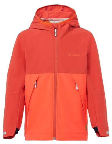 VAUDE Kids Moab Stretch Jacket, Elastische, leichte Kinder Outdoorjacke, hokkaido, 110-116