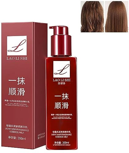 Ein Hauch Magischer Haarpflege, Haarglättender Leave-in-Conditioner, Nährender Haarconditioner, Belebt das Haar, für Trockenes, Strapaziertes, Lockiges Haar, Glättet, Verbessert Frizz (1PC)