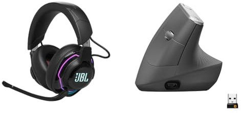 JBL Quantum 910 Over-Ear Gaming Kopfhörer – Wireless 2 & Logitech MX Vertical