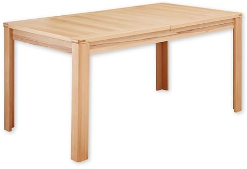 NATURE ONE Esstisch ausziehbar in Kernbuche teil-massiv FSC-zertifiziert - Ausziehbarer Esszimmertisch - 160-200 x 76 x 90 cm (B/H/T)