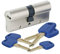 Schließzylinder,Zylinderschloss Standard-Universal-Kupfer-Lock-Kernzylinder-Sicherheitstür-Gatter-Indoor-Lock-Kern GP + -Serie B 60-95mm 30 / 30mm-30 / 65mm (Color : 70(35knob 35MM))