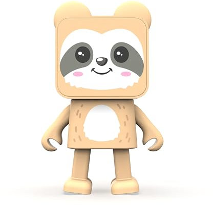 MOB – MOBILITY ON BOARD - Enceinte Bluetooth Dancing Animals - Enceinte Dansante Puissance 3W - Connexion sans Fil - Kit Mains Libres (Paresseux)