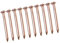 Sharplace Kupfernägel, 10er-Pack, Hardware, stabil, einfach zu installieren, Schieferspikes, Dachdecker-Finish für Bäume, Stümpfe, Heimwerkerbedarf, DIY-Hobbys, 38mm