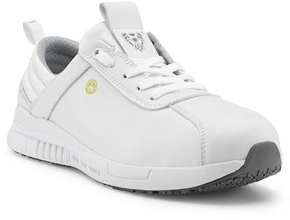 TOP ELITE Sporty Low O2 - Sicherheits-/ Schutzschuhe (Weiß, EU Schuhgrößensystem, Erwachsene, Numerisch, M, 41)