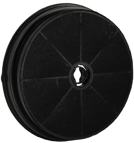 vhbw Filtre à charbon actif compatible avec Beko BNO 60 I, BCP 60 X, 2KM2CS, BIN 60 G, BCP 80 X, 8978513200, 8940263200 hotte aspirante - 19 cm