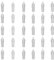 Toddmomy 30pcs Fountain Pen Nibs Replacement, 5 Sizes Line Width Calligraphy Nibs Stainless Steel for Calligraphy Pen Supplies