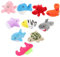 BESTonZON 10Stücke Teiliges Set Meerestiere Fingerpuppen für Junge Mädchen Tierpuppen aus Strapazierfähigem Handgefertigte Tierfiguren Delfin Schildkröte für Geschichtenerzählen