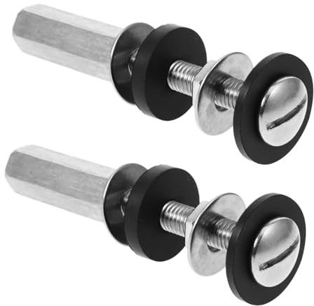 DIYEAH 2 Piezas Kit De Fijación para Lavabo Tornillos para Cisterna De Inodoro Junta Tórica para Inodoro Repuesto De Junta para Cisterna
