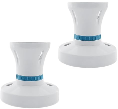 Wjelet 2Pcs B22 Bayonet Light Fitting, Ceiling Rose Light Fitting,White Ceiling Lights Fitting for Kitchen Island Living Room Bedroom Dinning Room Lightings(Straight Type)